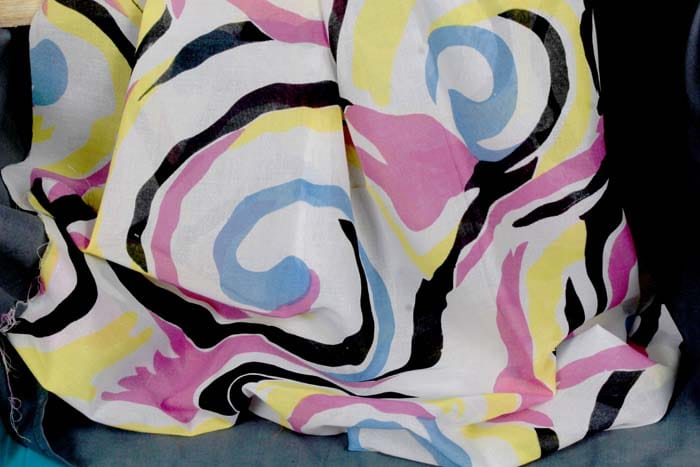 100% cotton voile fabrics printed width - 58'' (1)